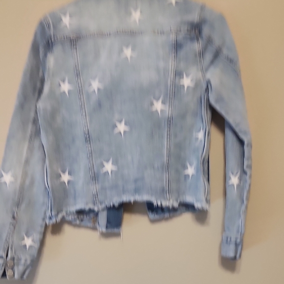 Eunina Light Blue Denim Jacket with White Star - Picture 4 of 4